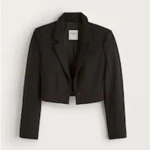 Abercrombie & Fitch cropped blazer